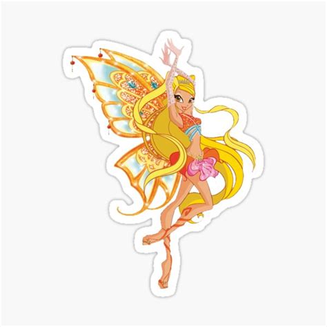 Stella Enchantix Winx Club Sticker For Sale By Milkyplanet Redbubble