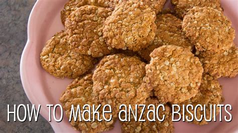 How To Make Anzac Biscuits A Thousand Words Youtube