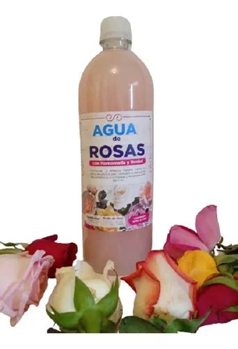 Agua De Rosas Con Hamamelis Y Benju Litro