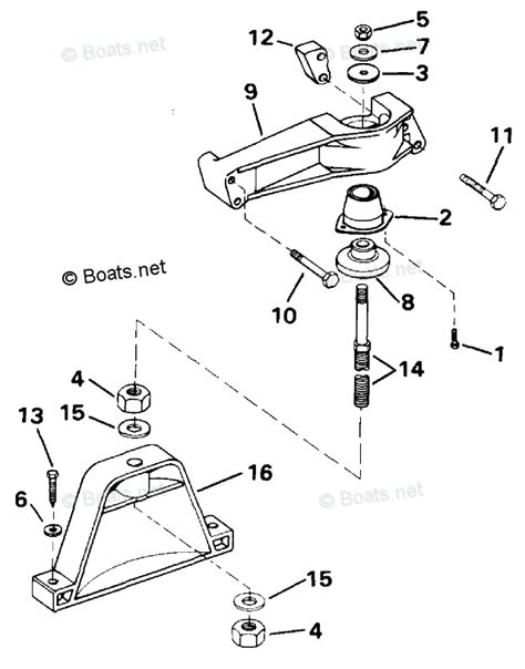 Omc Sterndrive L Cid Inline Oem Parts Diagram For Front Mount