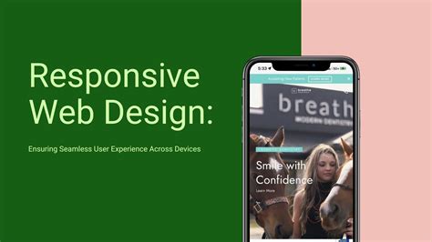 Responsive Web Design Ensuring Seamless User Experience Across Devices