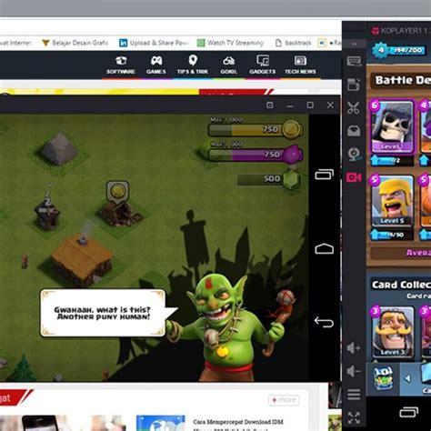 Coc Pc Bluestacks Android Emmulator