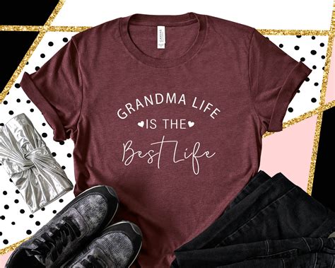 Grandma Shirt Grandma Life Grandma T Shirt New Grandma Etsy