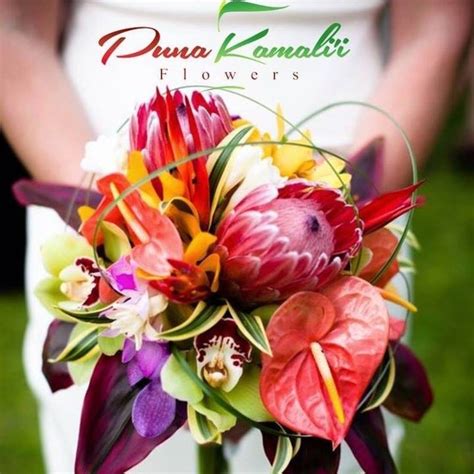 Hawaiian Wedding Bouquet ⋆ Puna Kamalii Flowers, Inc