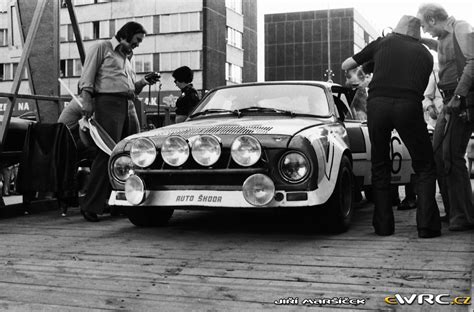 Horsák Oldřich Motal Jiří Škoda 200 RS Rallye Škoda 1975