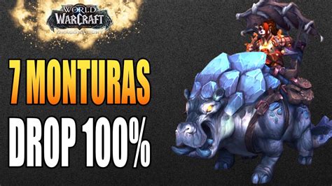 7 MONTURAS FÁCILES DE CONSEGUIR World of Warcraft Guía de monturas