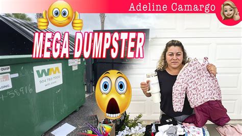 Mega Dumpster A Loja Jogou Muitas Coisas Mesmo Chuva Fiz A Festa