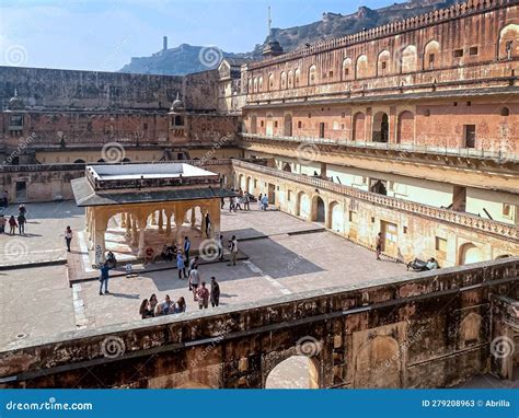 The Famous Amber Fort The Fortified Residence Of Raja Man Singh I In