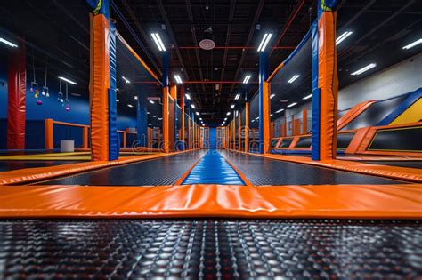 thrilling indoor trampoline park  kids  bounce flip  soar