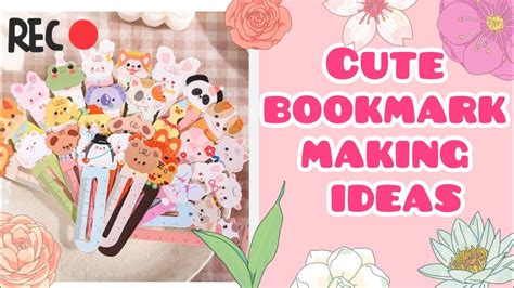 🌷diy Cute Bookmark Ideas Back To School Book Mark Ideas 💡srizpalette Youtube