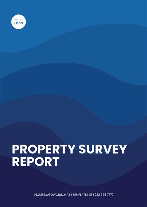 property survey report template  edit