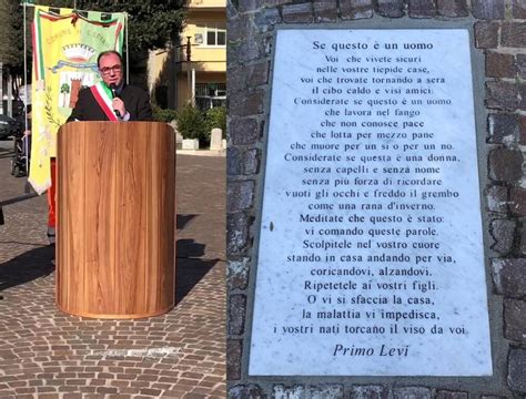 Lariano Ha Celebrato La Giornata Della Memoria Svelata La Pietra D