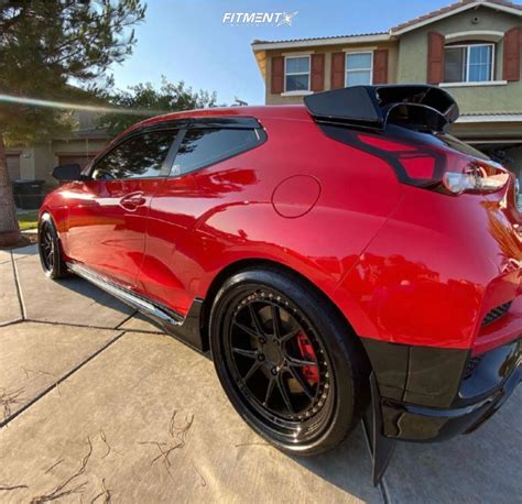 2021 Hyundai Veloster N Base With 19x8 5 Aodhan Ds08 And Pirelli 235x35