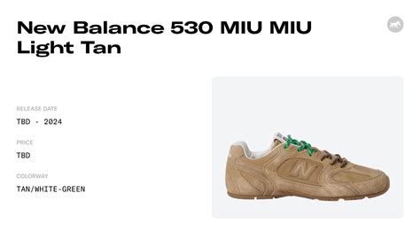 New Balance Miu Miu Light Tan Release Date Raffles Where To Buy