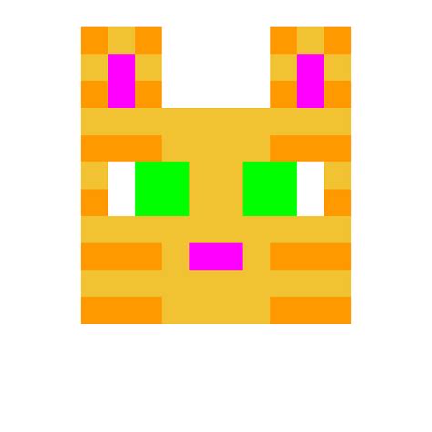 Minecraft cat pixel art