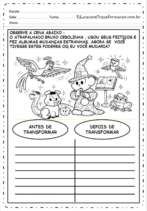 Observe A Cena Atividades Dia Das Bruxas Halloween Educa O E