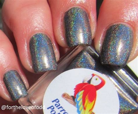 Parrot Polish Midnight Hella Holo Exclusive For May 2015 Nail