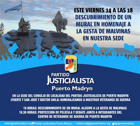 Mural Homenaje A Nuestros Heroes De Malvinas Lavozdemadryn