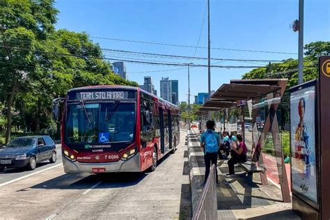 Prefeitura De Sp Entrega 48 Km De Faixas Exclusivas De ônibus Entre