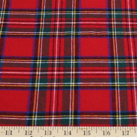 Christmas Plaid Flannel - KnitFabric.com