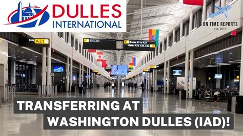 Washington Dulles IAD Airport Transfer Guide YouTube