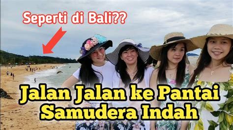 Seperti Di Bali Jalan Ke Pantai Samudera Indah Hanya Km Dari Kota