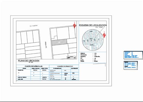 Planimetria De Localiza O Em Autocad Cad Mb Bibliocad