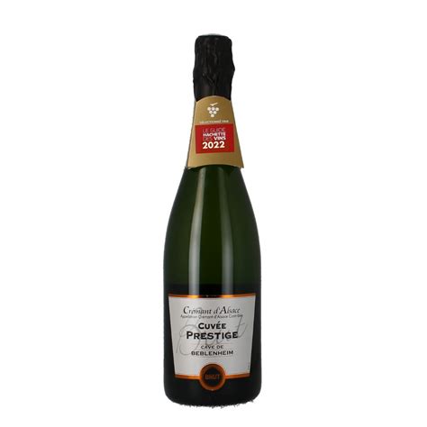 AOP Crémant d Alsace cuvée Prestige brut 75cl pas cher Auchan fr