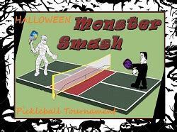 Halloween Monster Smash Pickleball Tournament - San Carlos Pickleball Club