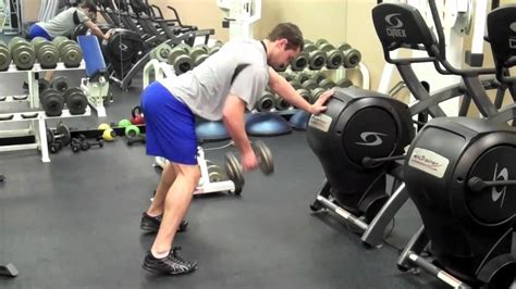 1 Arm Db Row Youtube