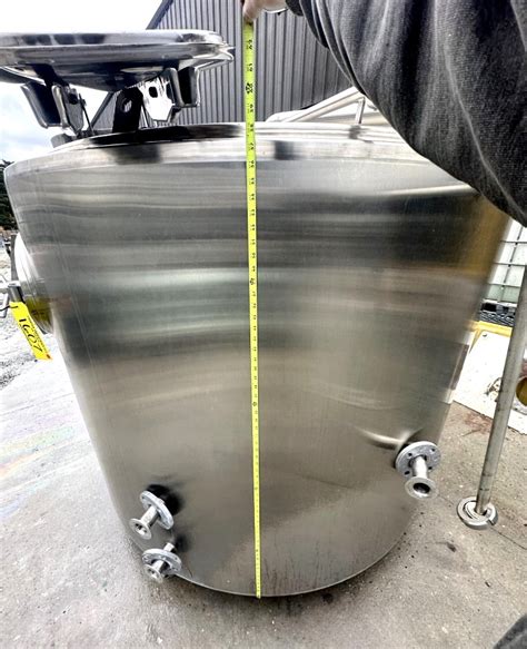 1000 GALLON STAINLESS STEEL JACKETED TANK – Cooper Industries LLC