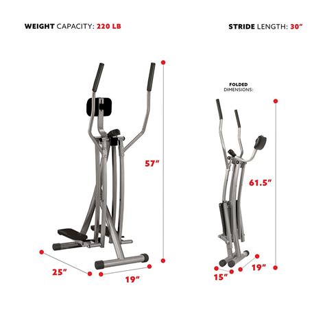 Air Walk Trainer Glider Exercise Machine | Workout machines, Aerobics ...