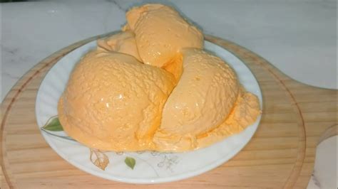 Easy Mango Ice Cream Recipe How To Make Mango Ice Cream Homemade Ice Cream Ice Cream Recipe