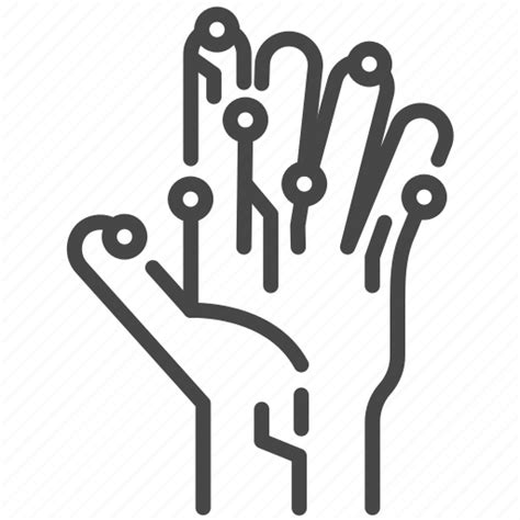 Digital Disrupt Disrupted Disruption Hand Technology Icon Download On Iconfinder