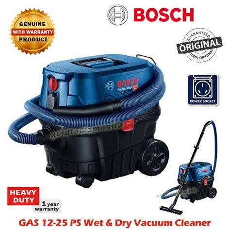 BOSCH GAS 12 25 PS PL Wet Dry Vacuum Cleaner 25L 1250W