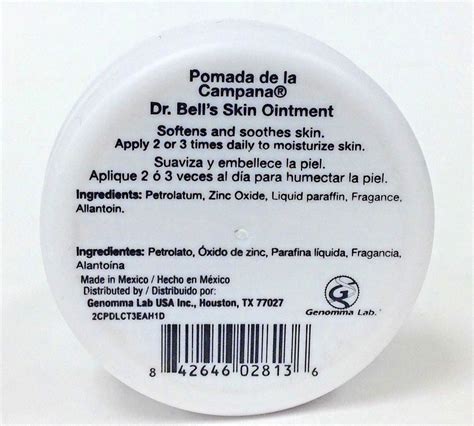 2 Dr Bells Skin Ointment 🔔 12 Oz 34gr Pomada La Campana 12 Oz 🔔