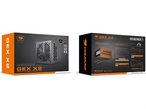 Fonte Cougar W Gex X Full Modular Atx V Plus Gold