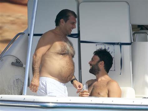 Joan Laporta En Formentera Puros Mo T Chandon Y Buena Compa A