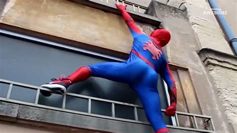 Spiderman Parkour In Real Life YouTube