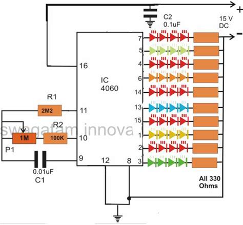 Flashy Christmas Lights Circuit Diagram - Circuit Diagram