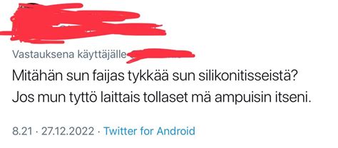 Katja Maria Miettunen On Twitter Is N Kommentti Toisen Is N