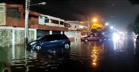 Margarita Fuertes Lluvias Causan Inundaciones En Sabanamar Video