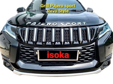 Grill Depan Mobil Pajero Sport 2018 2020 Revo Model Lazada Indonesia