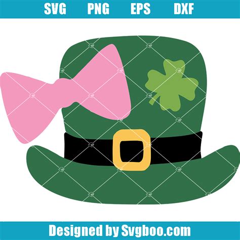 St Patricks Day Mickey Svg Cute Shamrock Svg Lucky