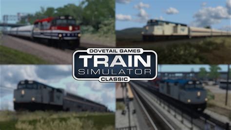 Train Sim Classic Amtrak Non Powered Control Unit Mini Compilation