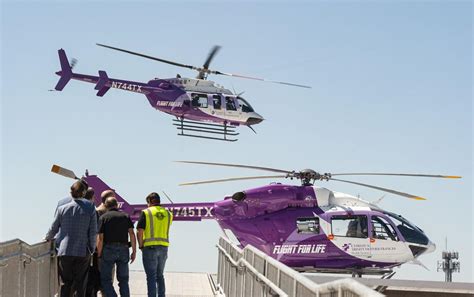 Christus Flight For Life Makes First Landings Atop Bradley Thompson