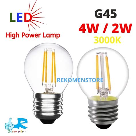 Jual Lampu Led G W G W Edison Filament G Watt G Watt