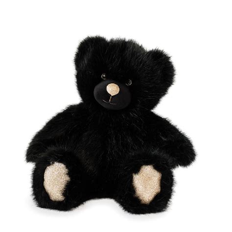 Doudou Et Compagnie Bear Collection 40 Cm Smoky Black Soft Toy And