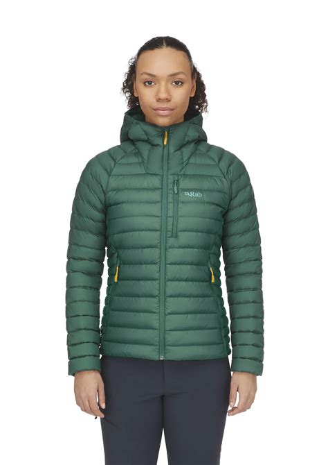 Rab Womens Microlight Alpine Jacket Green Slate