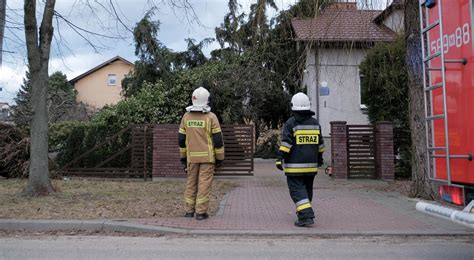 Dramatyczne Skutki Wichur W Polsce Ponad Tys Interwencji Stra Ak W